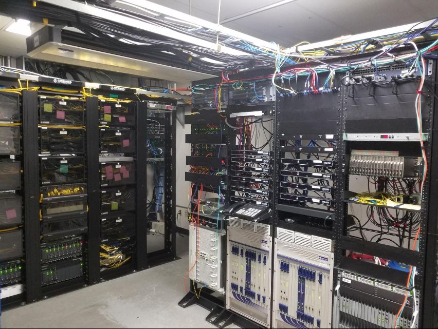 Comtel facility equipment rack
